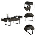 Lift Top Coffee Table 2 Dazza, One Drawer, Espresso Onyx Finish Espresso Particle Board