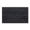Black Finish Dining Table Casual Style Dining Room Wooden Furniture 1Pc Modern Dinette Black Dining Room Casual Wood