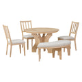 5 Piece Dining Table Set, 44