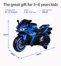 Kids Motorcycle,Tamco 12V Motorcycle For Kids 3 4 5 6 Years Boys Girls 12V7Ah Kids Motorcycle Ride On Toy With Training Wheels Manual Throttle Drive By Hand Lightting Wheels Blue 50 99 Lbs 3 To 4 Years Plastic Indoor & Outdoor Use