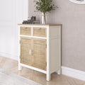 Accent Cabinet 1 2 Drawers Antique White Drawers Included Antique Mdf