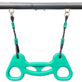 Xns076 Blackish Green Interesting Four Function Swingset With Face To Face Metal Plastic Safe Swing Seat 550Lbs For Outdoor Playground For Age 3 Blackish Green Steel