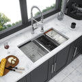 Double Bowl 50 50 Undermount Kitchen Sink 33