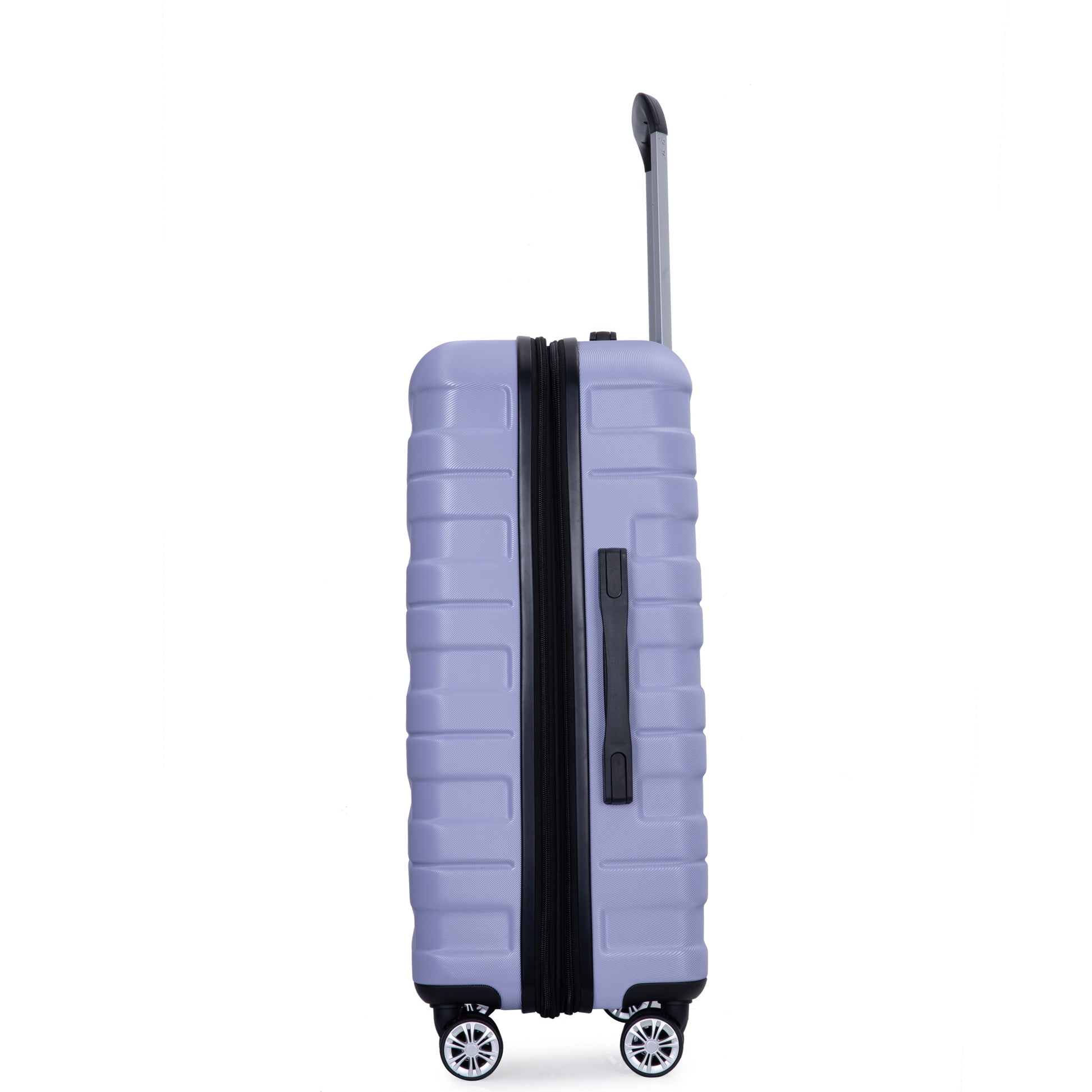 3 Piece Luggage Sets Pc Lightweight & Durable Expandable Suitcase With Two Hooks, Double Spinner Wheels, Tsa Lock, 21 25 29 Light Purple Light Purple Pc