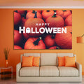 Drop Ping Framed Canvas Wall Art Decor Painting For Halloween, Pumpkin Painting For Halloween Gift, Decoration For Halloween Living Room, Bedroom Decor Ready To Hang Rectangle Framed Multicolor Halloween Oversized 41In Canvas Cultures And Diasporas