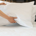 Luxuriously Soft 100% Viscose Derived From Bamboo 4 Piece Sheet Setoeko Tex Certified, California King White White Bamboo