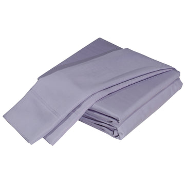 Luxuriously Soft 100% Viscose Derived From Bamboo 4 Piece Sheet Setoeko Tex Certified, California King Amethyst Light Purple Bamboo