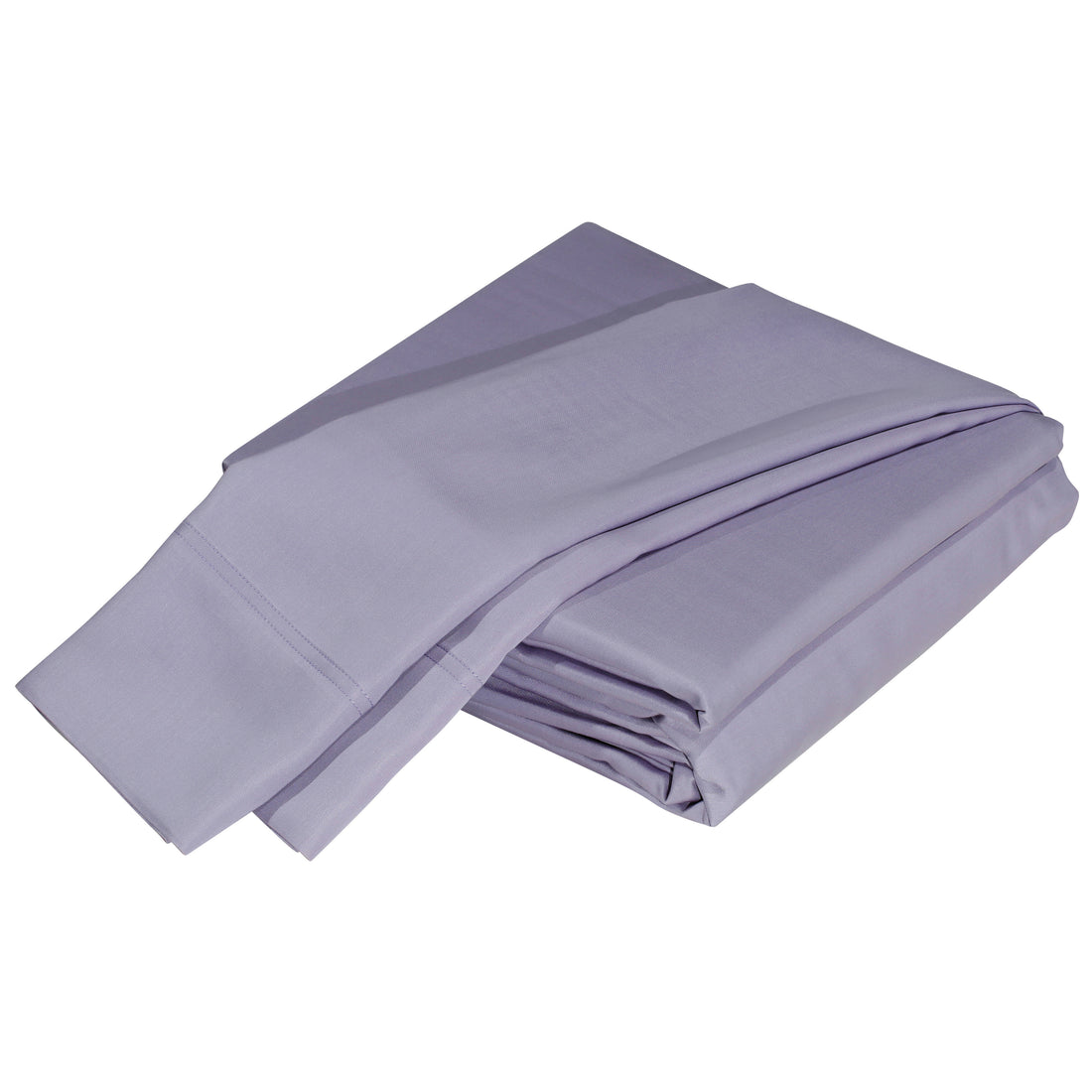 Luxuriously Soft 100% Viscose Derived From Bamboo 5 Piece Sheet Setoeko Tex Certified, Split King Amethyst Light Purple Bamboo