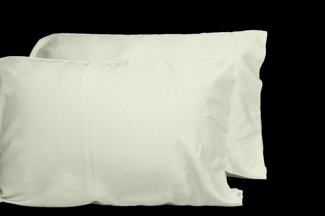 Luxurious Viscose From 100% Bamboo 2 Piece Pillowcase Setoeko Tex Certified, King Cr Me Cream Bamboo