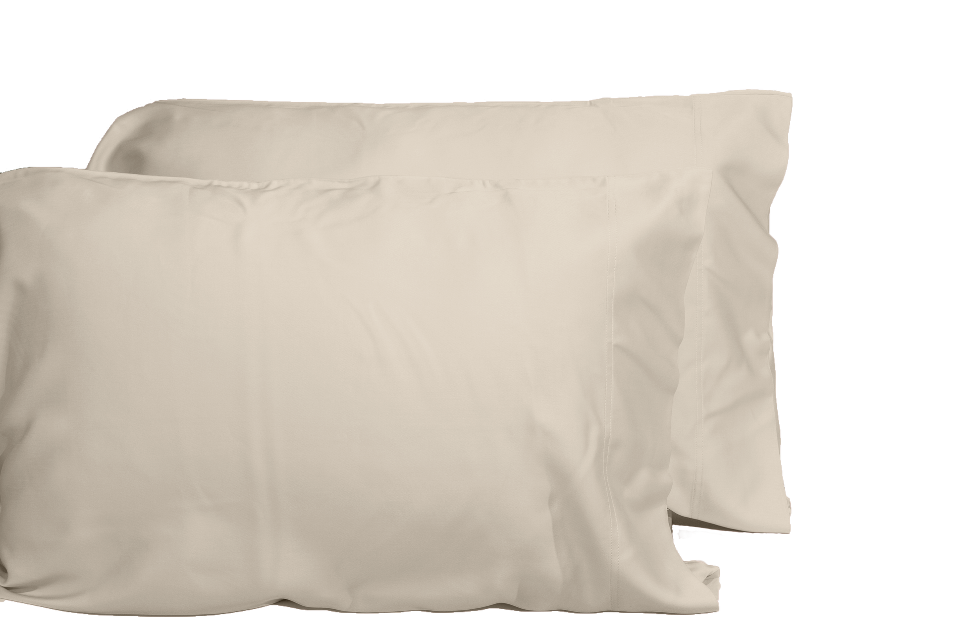Luxuriously Soft 100% Viscose Derived From Bamboo 4 Piece Sheet Setoeko Tex Certified, Full Linen Light Khaki Beige Bamboo