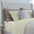 Luxurious Viscose From 100% Bamboo 2 Piece Pillowcase Setoeko Tex Certified, King Cr Me Cream Bamboo