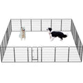 Dog Playpen Foldable 24 Panels Dog Pen 40