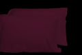 Luxuriously Soft 100% Viscose Derived From Bamboo 4 Piece Sheet Setoeko Tex Certified, California King Merlot Burgundy Bamboo