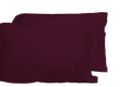 Luxuriously Soft 100% Viscose Derived From Bamboo 4 Piece Sheet Setoeko Tex Certified, Queen Merlot Burgundy Bamboo