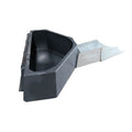 Skid Steer 1 2 Yard Cement & Concrete Bucket With Spout Attachments Silver Grey Steel