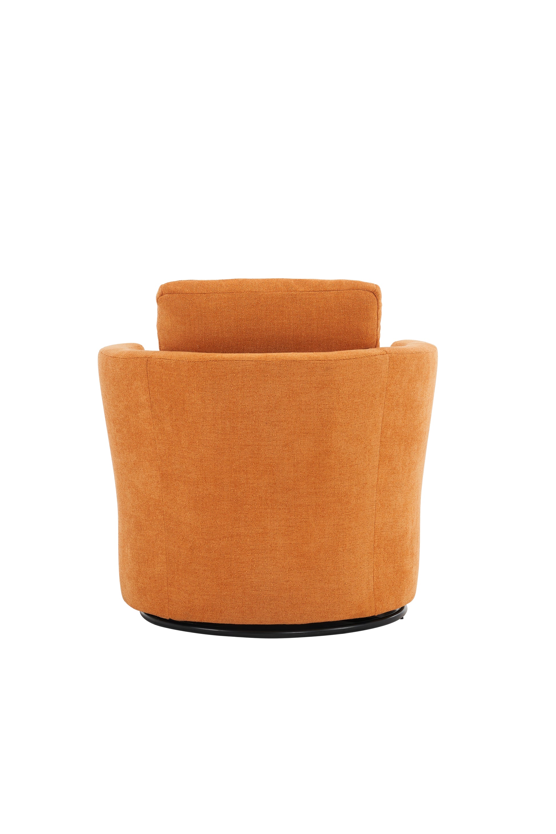 Swivel Barrel Chair, Comfy Round Accent Sofa Chair For Living Room, 360 Degree Swivel Barrel Club Chair, Leisure Arm Chair For Nursery, Hotel, Bedroom, Office, Lounge Yellow Yellow Primary Living Space Modern Foam Polyester