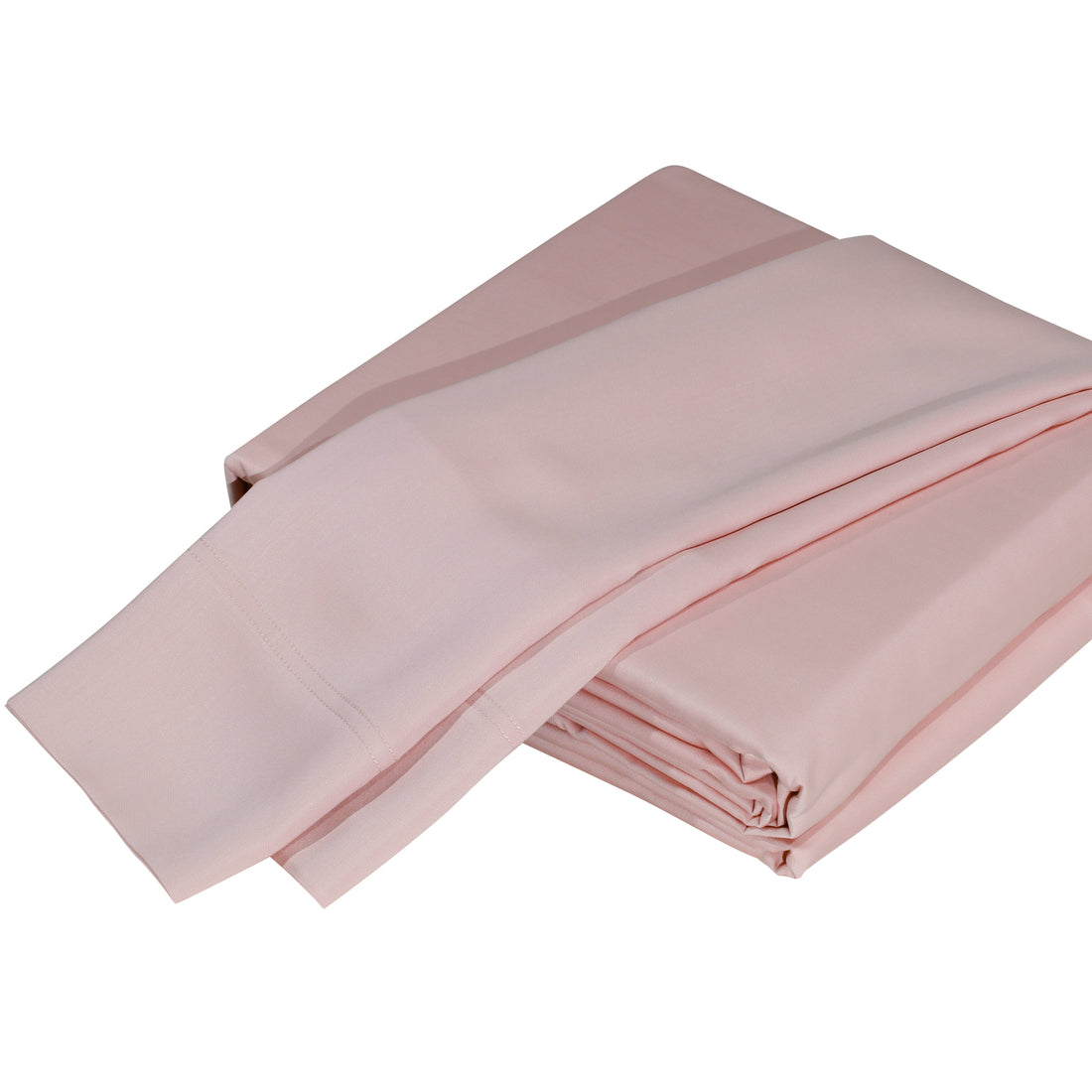 Luxuriously Soft 100% Viscose Derived From Bamboo 4 Piece Sheet Setoeko Tex Certified, California King Pale Rose Rose Bamboo