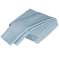 Luxurious Viscose From 100% Bamboo 2 Piece Pillowcase Setoeko Tex Certified, Queen Sky Light Blue Bamboo