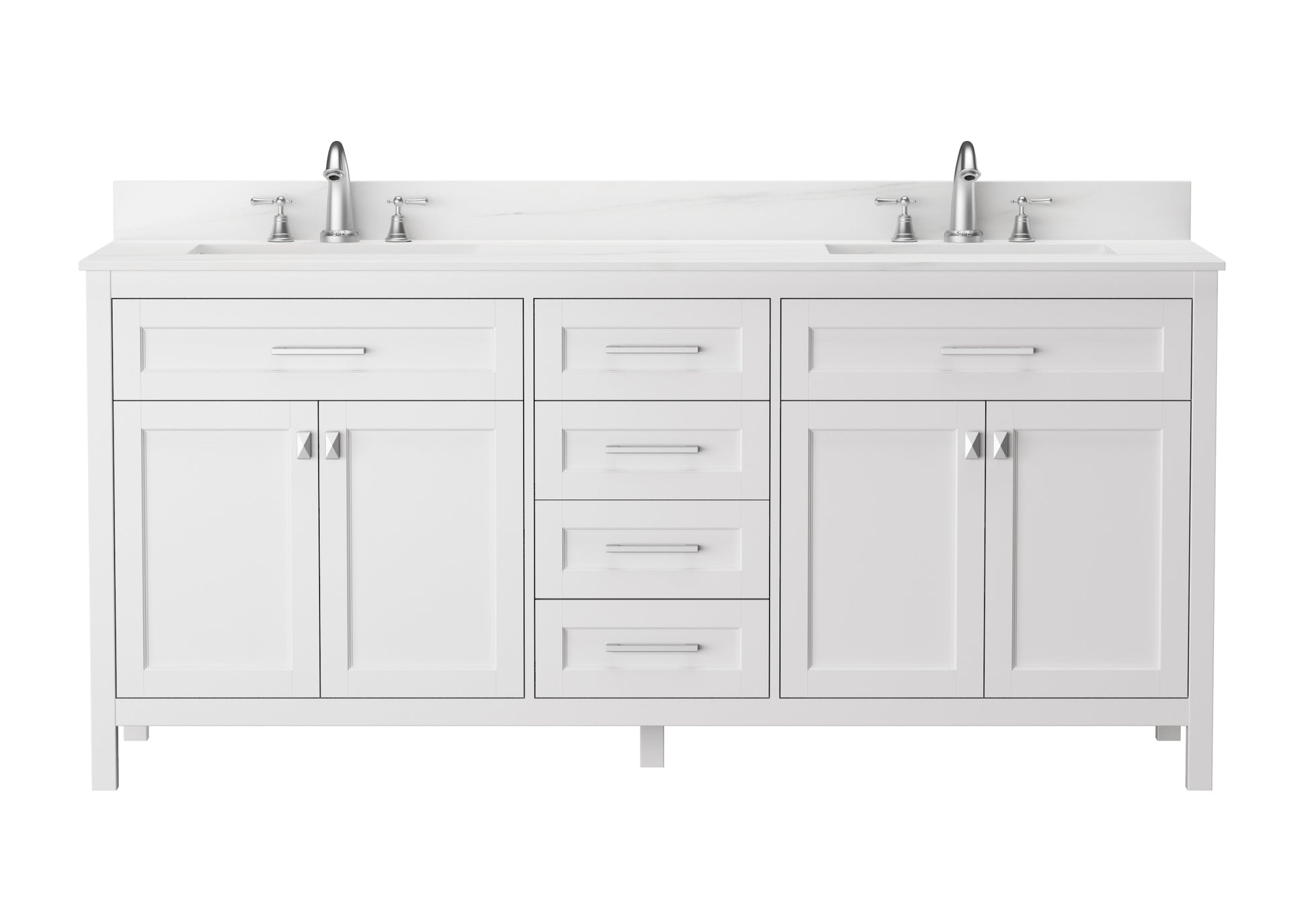 Vanity Sink Combo Featuring A Marble Countertop, Bathroom Sink Cabinet, And Home Decor Bathroom Vanities Fully Assembled White 72 Inch Vanity With Sink 23V03 72Wh White Wood Solid Wood