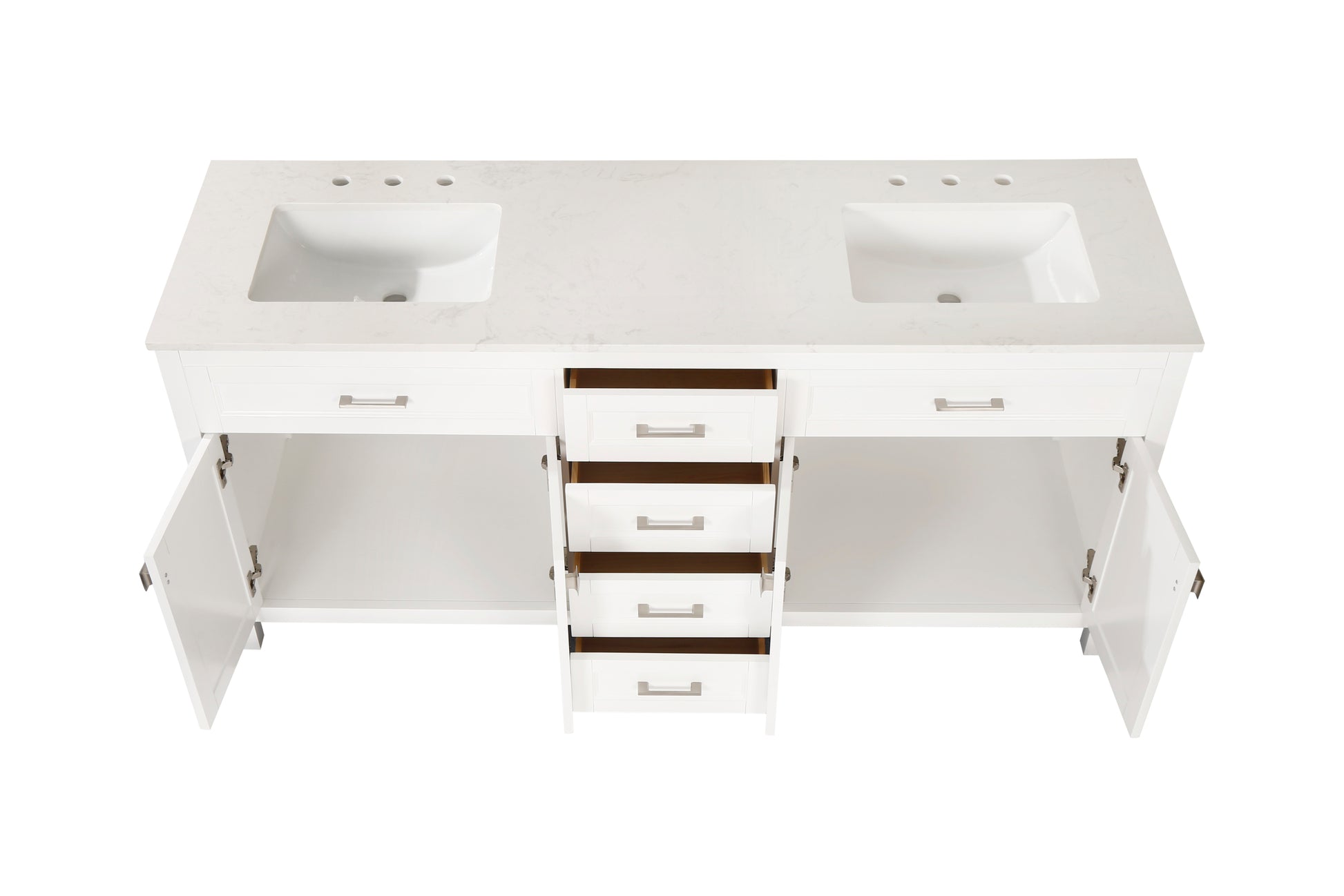 Vanity Sink Combo Featuring A Marble Countertop, Bathroom Sink Cabinet, And Home Decor Bathroom Vanities Fully Assembled White 72 Inch Vanity With Sink 23V03 72Wh White Wood Solid Wood