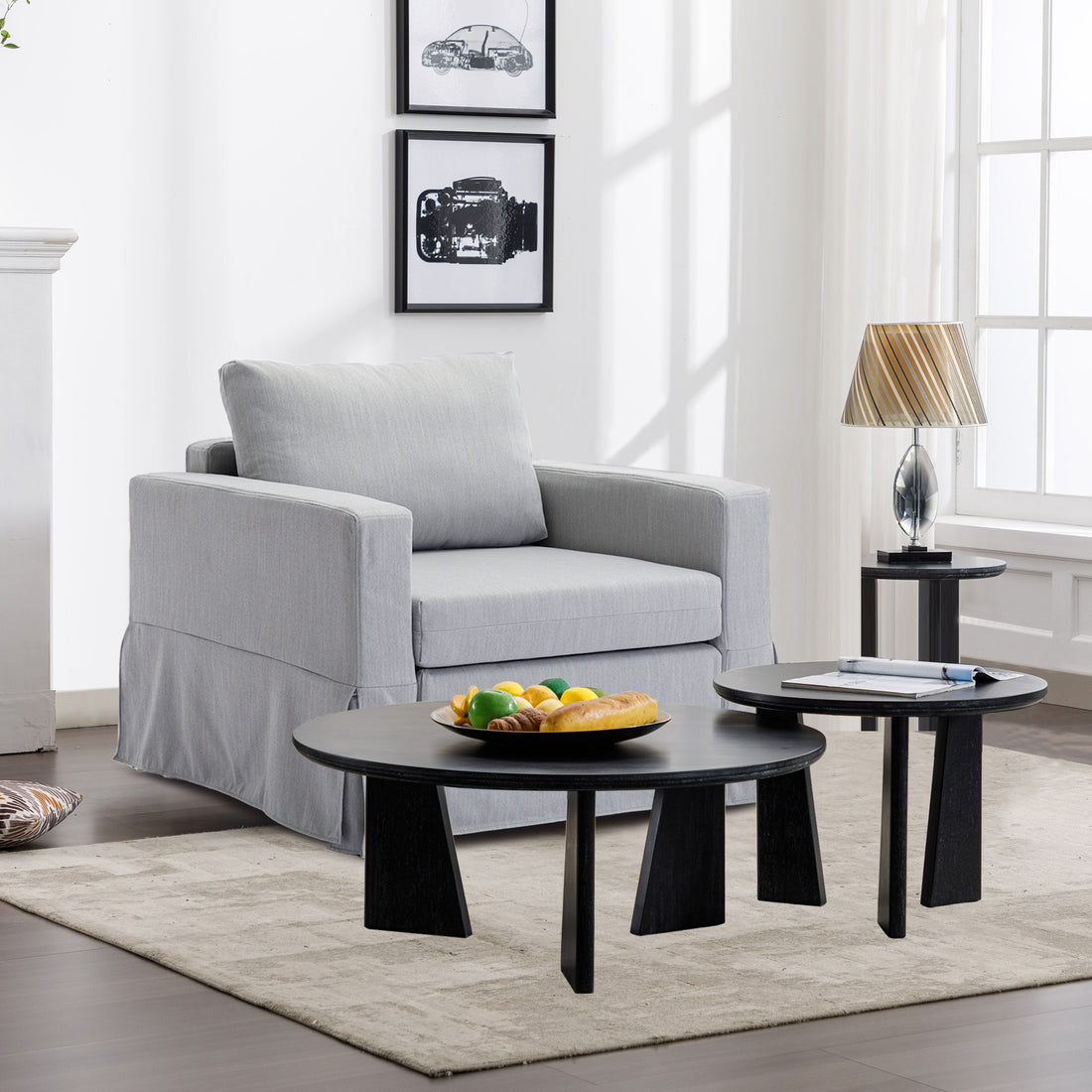 Single Seat Module Sofa Sectional Couch Seat Cushion And Back Cushion Removable And Washable,Light Grey Light Grey Wood Primary Living Space Soft Cushion Back Modern Rubberwood Square Arms Foam Linen 1 Seat