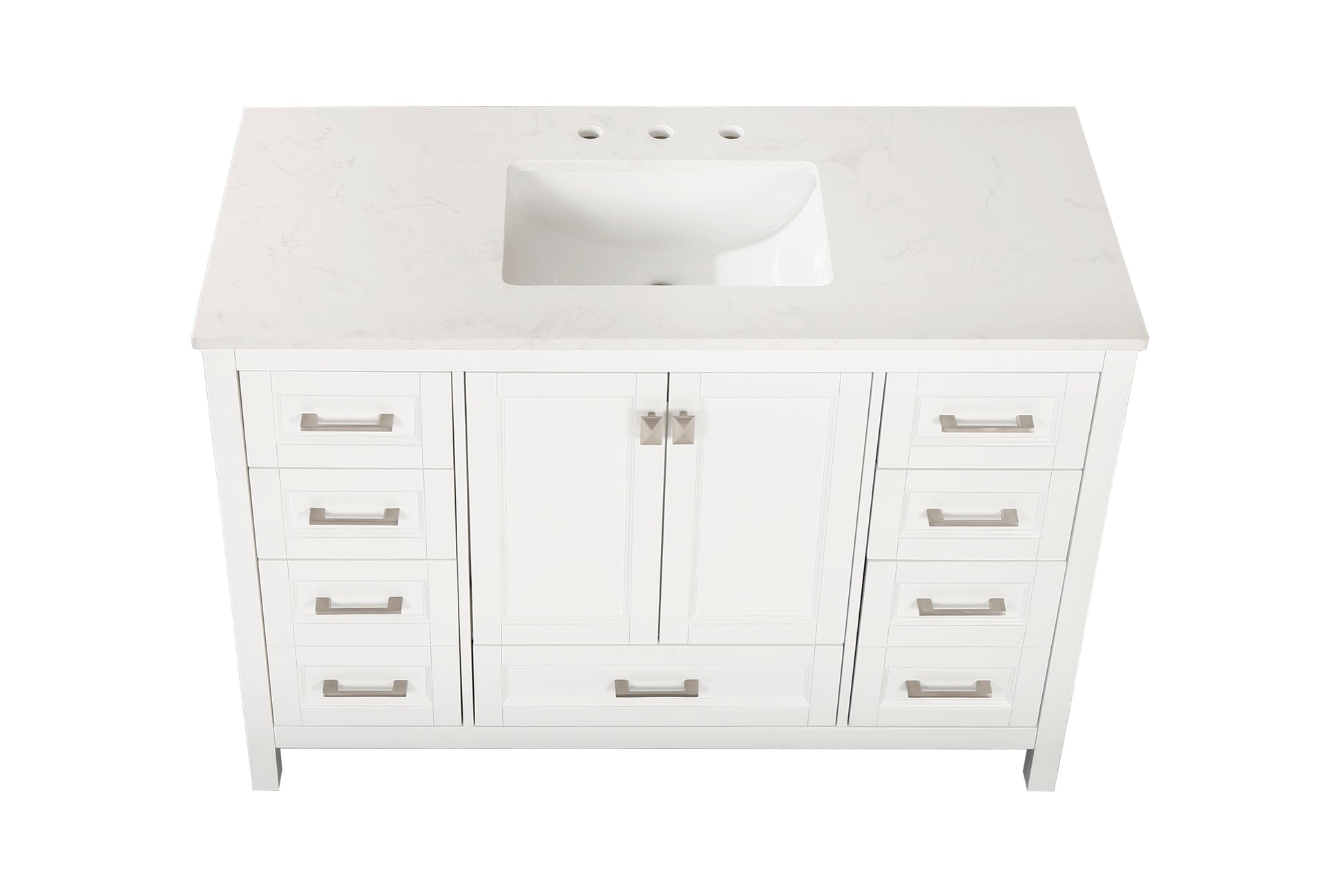 Vanity Sink Combo Featuring A Marble Countertop, Bathroom Sink Cabinet, And Home Decor Bathroom Vanities Fully Assembled White 48 Inch Vanity With Sink 23V03 48Wh White Wood Solid Wood