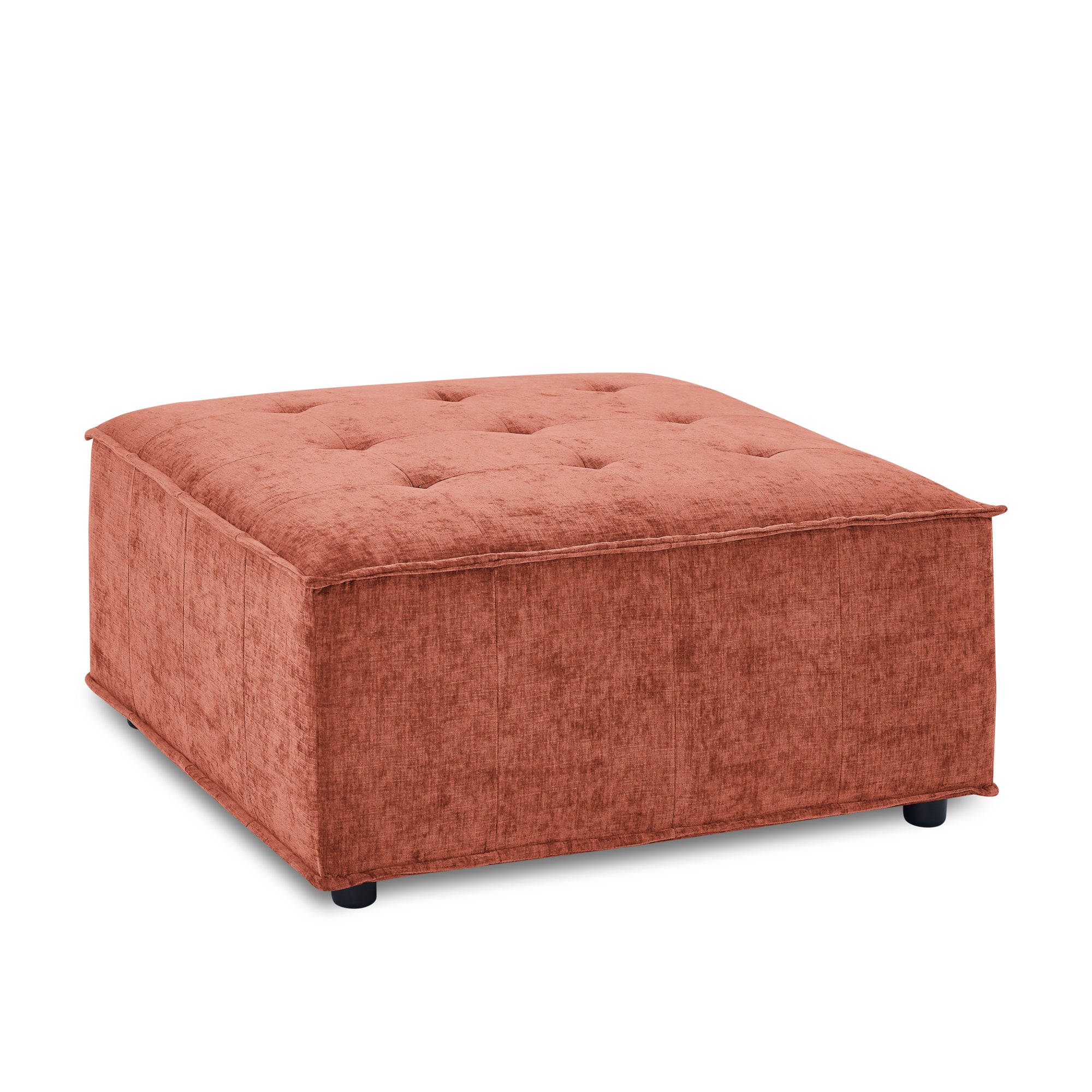 Ottoman For Sectional Sofa Red Foam