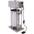 Electric Sausage Filler 10L Sausage Maker Stainless Steel Sausage Stuffer 15.4Lb 110V 120W Sausage Ssteel Stuffing Tubestuffer Silver Stainless Steel