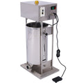 Electric Sausage Filler 15L Sausage Maker Stainless Steel Sausage Stuffer 24.3Lb 110V 120W Sausage Ssteel Stuffing Tubestuffer Silver Stainless Steel