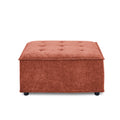 L Shape Modular Sectional Sofa, Diy Combination, Chenille Red Chenille Wood Tight Back Eucalyptus Square Arms Foam Chenille 4 Seat