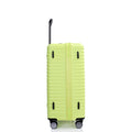 3 Piece Luggage Sets Pc Abs Lightweight Suitcase With Two Hooks, 360 Double Spinner Wheels, Tsa Lock, 20 24 28 Light Green Light Green Abs Pc