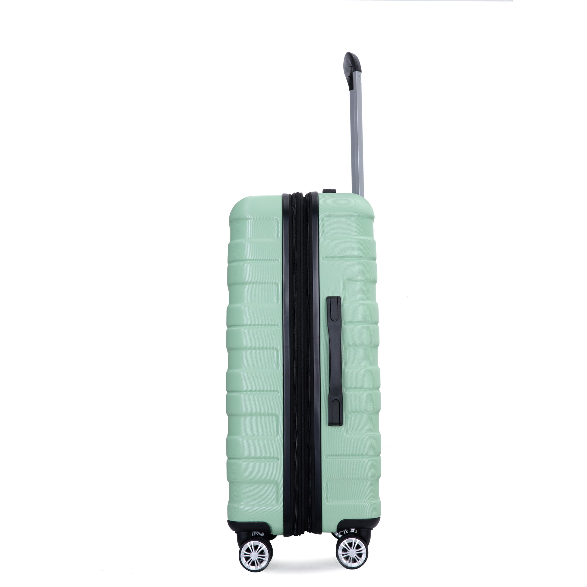 3 Piece Luggage Sets Pc Lightweight & Durable Expandable Suitcase With Two Hooks, Double Spinner Wheels, Tsa Lock, 21 25 29 Light Green Light Green Pc