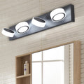 Same As W1340110592 L2008 Led Modern Black 4 Light Vanity Lights Fixtures Over Mirror Bath Wall Lighting Black Acrylic,Iron