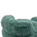 Coolmore Bean Bag Chair, Floor Sofa With Handle,Accent Sofa Chair With Ottoman For Gaming Reading Relaxing Mint Green Mint Green Plush