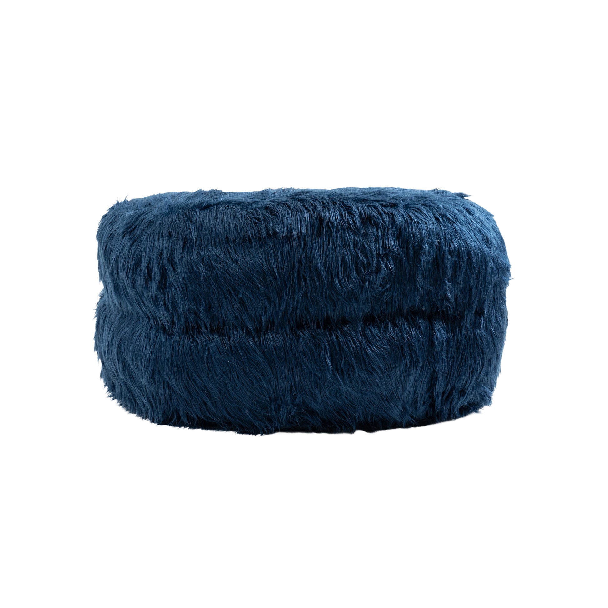 Coolmore Bean Bag Chair, Floor Sofa With Handle,Accent Sofa Chair With Ottoman For Gaming Reading Relaxing Navy Navy Foam Plush
