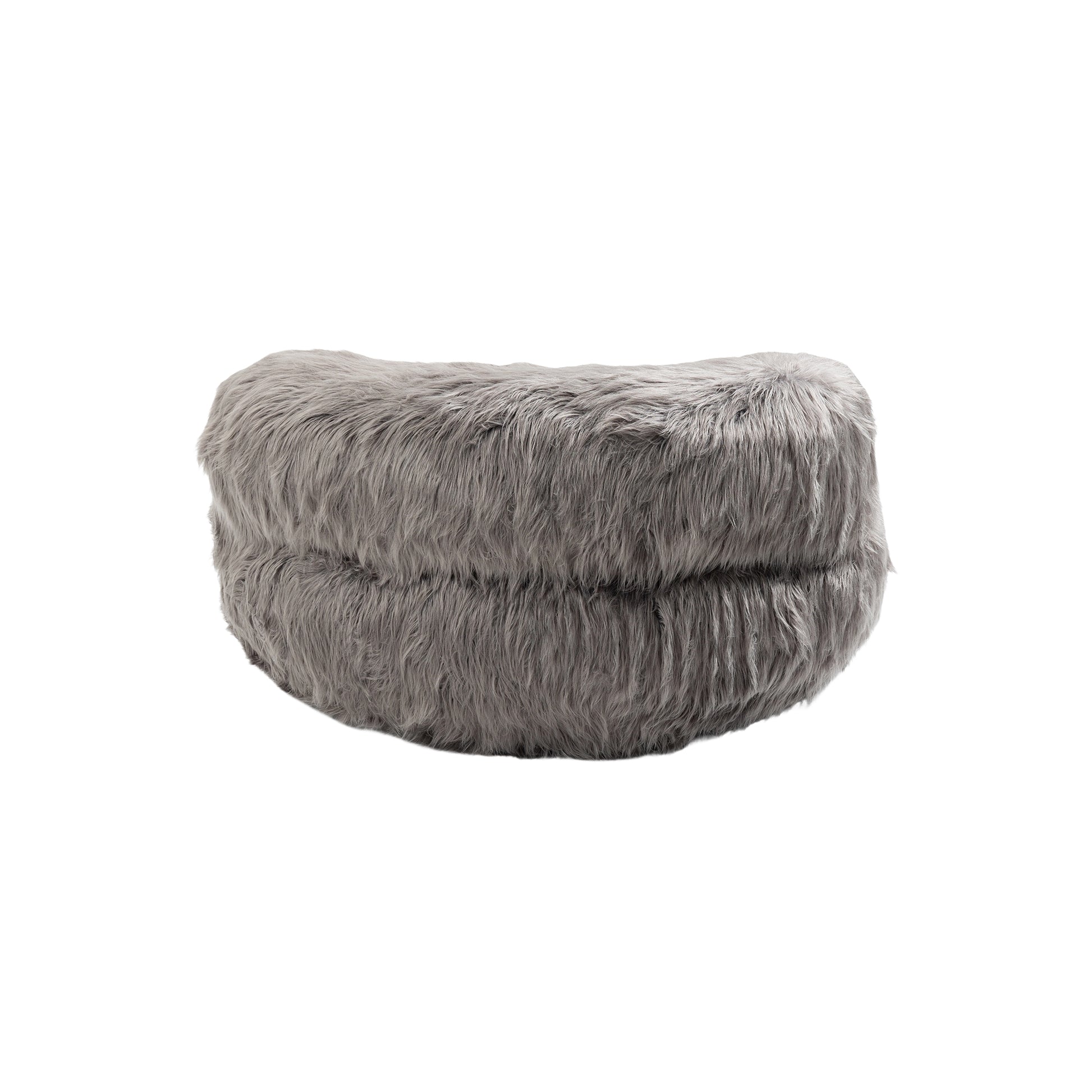 Coolmore Bean Bag Chair, Floor Sofa With Handle,Accent Sofa Chair With Ottoman For Gaming Reading Relaxing Gray Gray Plush
