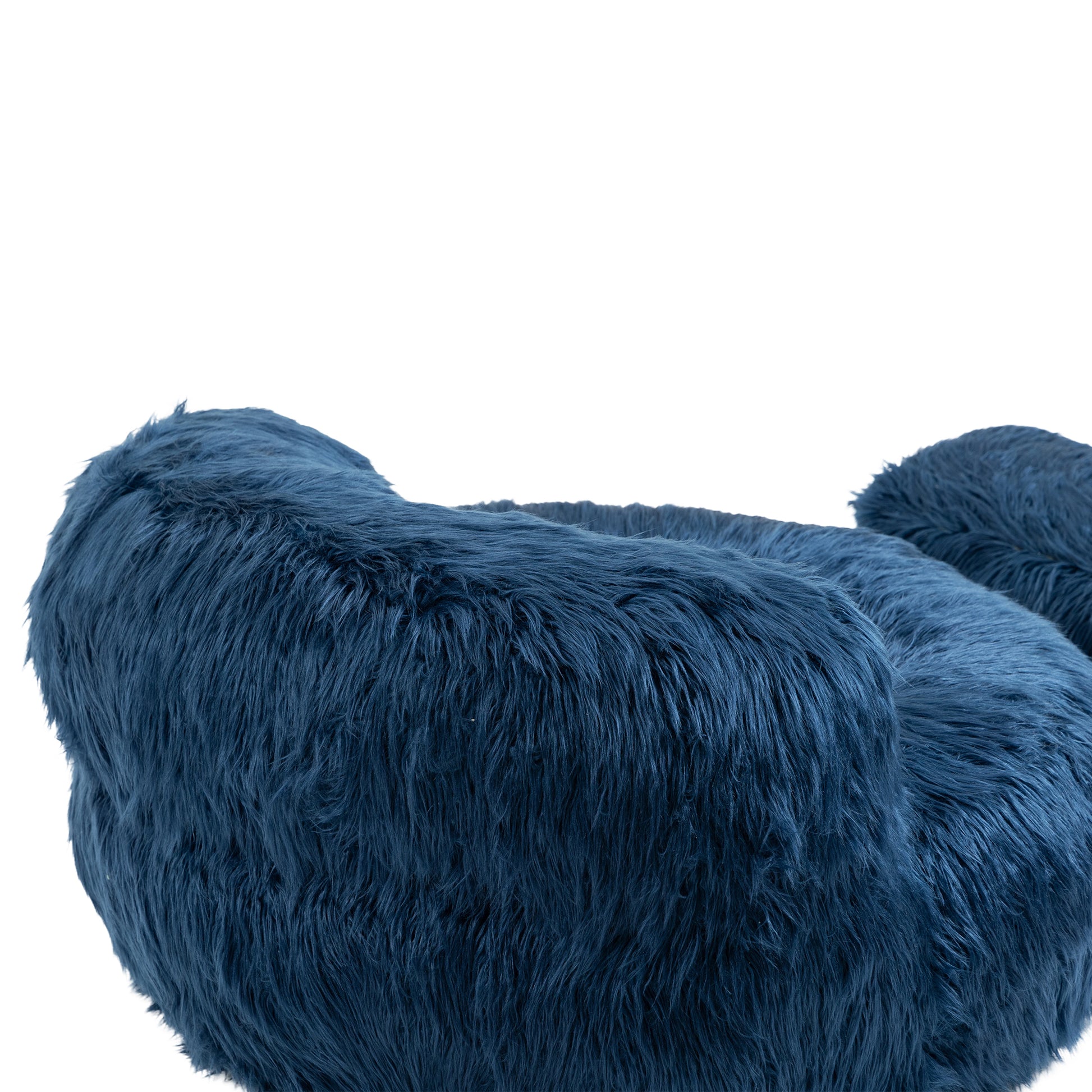 Coolmore Bean Bag Chair, Floor Sofa With Handle,Accent Sofa Chair With Ottoman For Gaming Reading Relaxing Navy Navy Foam Plush