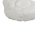 Coolmore Bean Bag Chair, Floor Sofa With Handle,Accent Sofa Chair With Ottoman For Gaming Reading Relaxing White White Foam Plush