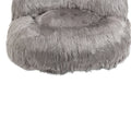 Coolmore Bean Bag Chair, Floor Sofa With Handle,Accent Sofa Chair With Ottoman For Gaming Reading Relaxing Gray Gray Plush