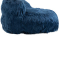Coolmore Bean Bag Chair, Floor Sofa With Handle,Accent Sofa Chair With Ottoman For Gaming Reading Relaxing Navy Navy Foam Plush