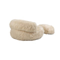 Coolmore Bean Bag Chair, Floor Sofa With Handle,Accent Sofa Chair With Ottoman For Gaming Reading Relaxing Beige Beige Foam Plush