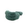 Coolmore Bean Bag Chair, Floor Sofa With Handle,Accent Sofa Chair With Ottoman For Gaming Reading Relaxing Mint Green Mint Green Plush