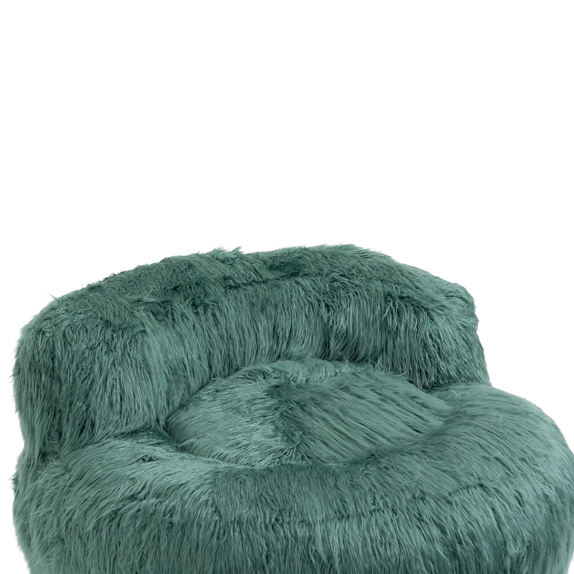Coolmore Bean Bag Chair, Floor Sofa With Handle,Accent Sofa Chair With Ottoman For Gaming Reading Relaxing Mint Green Mint Green Plush