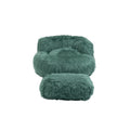 Coolmore Bean Bag Chair, Floor Sofa With Handle,Accent Sofa Chair With Ottoman For Gaming Reading Relaxing Mint Green Mint Green Plush