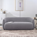 Upholstered Sofa,Modern Arm Chair For Living Room And Bedroom,With 4 Pillows Grey Polyester