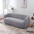 Upholstered Sofa,Modern Arm Chair For Living Room And Bedroom,With 4 Pillows Grey Polyester