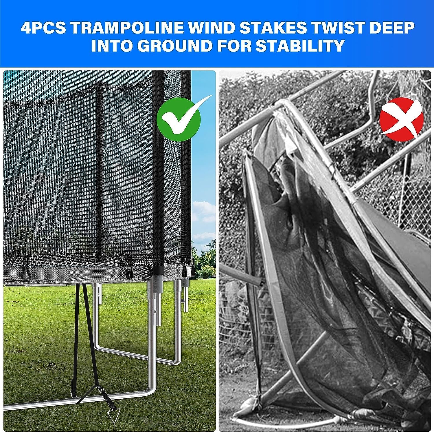 Simple Deluxe Trampoline For Kids With Safety Enclosure Net Wind Stakes 12Ft Simple Deluxe 400Lbs Weight Capacity Outdoor Backyards Trampolines With Non Slip Ladder For Children Adults Family, Black Black Polypropylene