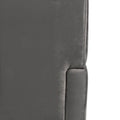 Gray Accent Chair, Fabric Upholstered Comfy Reading Armchair For Living Room, Bedroom Single Seat Sofa Chair, 27