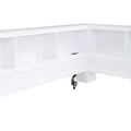 Wood Twin Size Daybed With Storage Cabinets And Usb Ports, White Box Spring Not Required White Wood Solid Wood Mdf