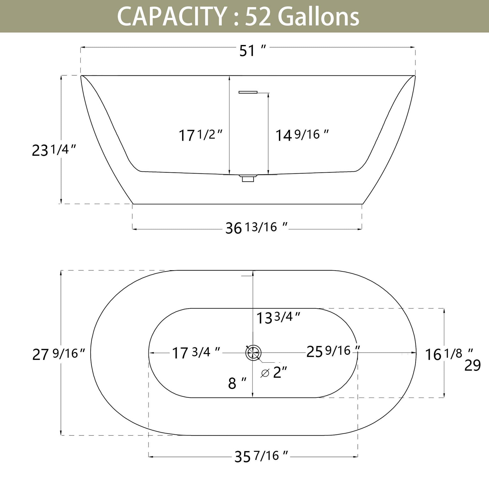 51" Acrylic Free Standing Tub Classic Oval Shape Soaking Tub Adjustable Freestanding Bathtub With Integrated Slotted Overflow And Chrome Pop Up Drain Anti Clogging Gloss White Gloss White Oval Bathroom Freestanding Tubs Polished Less Than 59 In Modern